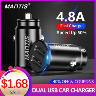 MANTIS USB Car Charger 4.8A Mini Car Phone Charger Adapter in Car For_1
